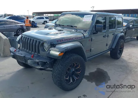2018 Jeep Wrangler Unlimited Rubicon 4X4 z USA, uszkodzony, nr VIN 1C4HJXFG4JW266102